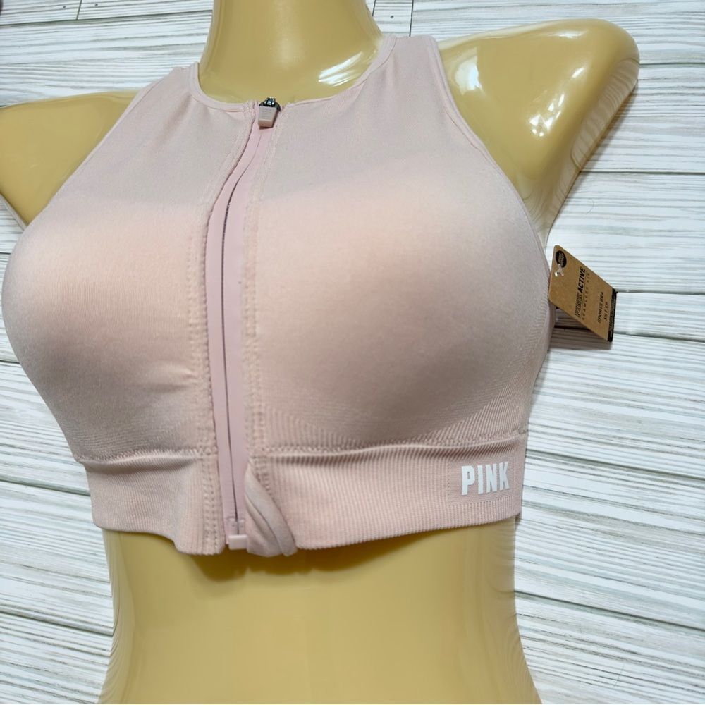 VICTORIA’S SECRET PINK ACTIVE HIGH IMPACT SEAMLESS LIGHTLY LINED SPORTS BRA XS‎